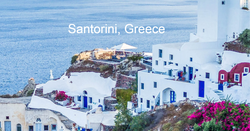  affordable european city breaks - Santorini Greece